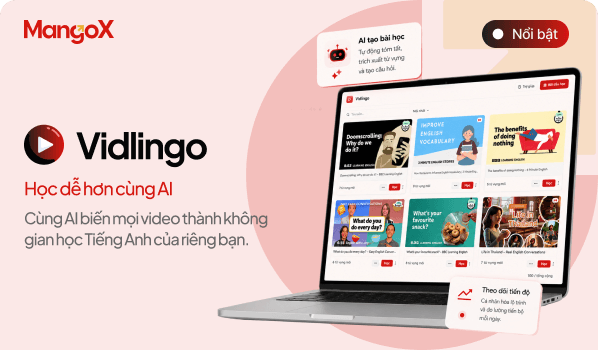 vidlingo — Biến video trên mạng thành bài học ngoại ngữ